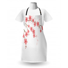 Cherry Blossom Artwork Apron