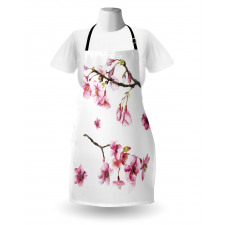 Watercolor Art Flower Apron