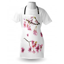 Watercolor Art Flower Apron