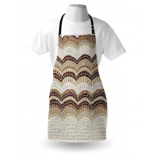 Antique Mosaic Effect Apron