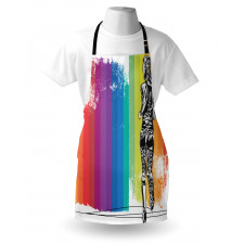 Marathon Runner Ombre Apron