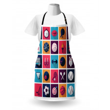 Bowling Collage Apron