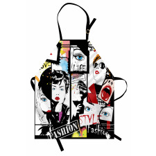 Modern Fashion Girl Apron