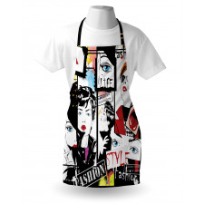 Modern Fashion Girl Apron