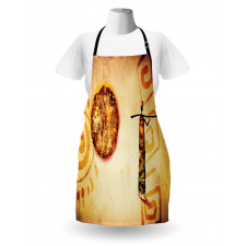 Brown Tribe Art Apron