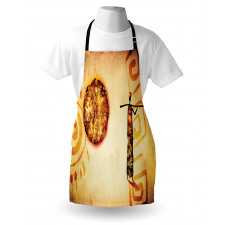 Brown Tribe Art Apron