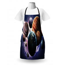 Milky Way Planets Space Apron