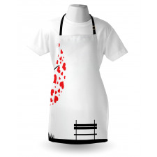 Tree HeArt Leaves Apron