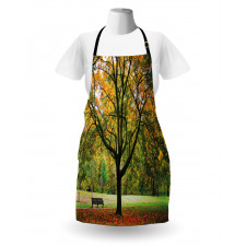 Autumn Park Leaves Nature Apron