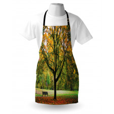 Autumn Park Leaves Nature Apron