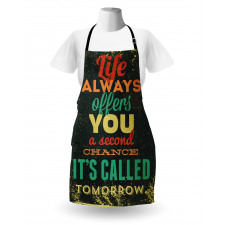 Words Grunge Art Apron