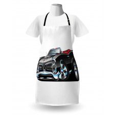 Nostalgic Sports Car Apron