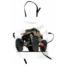 Monster Truck Racing Apron