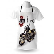Old Classic Motorcycle Apron