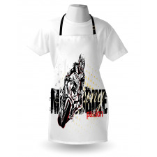 Grungy Race Passion Apron