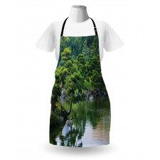 River Landscape Trees Apron