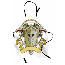 Shield Dragon Medieval Apron