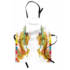 Dragon Oriental Culture Apron