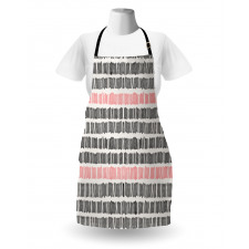 Geometric Lines Apron