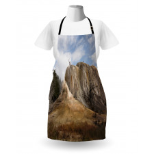 Rock Orange Spring Apron