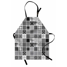 Plaid Patchwork Retro Apron