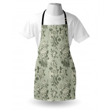 Bamboo Tree Leaves Apron