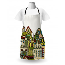 Old Town View Art Apron