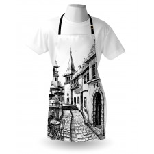 Old Town Street Peaceful Apron