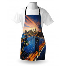 Sunset Cityscape Apron