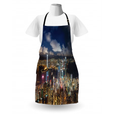 Night View Hong Kong Apron