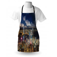 Night View Hong Kong Apron