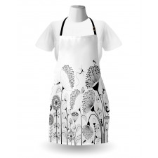 Blooming Flower Bee Apron