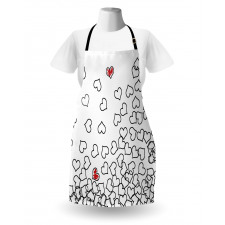 Wedding Heart Shape Apron