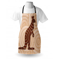 Kangaroo with Dots Apron