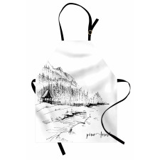 Pine Forest Countryside Apron