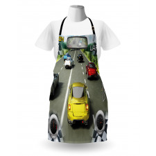 Sports Racing Theme Apron