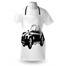 Classic Car Silhouette Apron