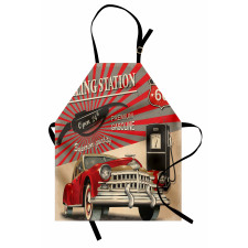 Retro Poster Effect Apron