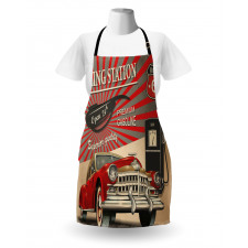 Retro Poster Effect Apron