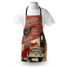 Retro Poster Effect Apron