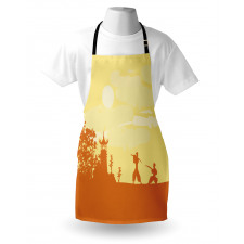 Samurai Ninja Building Apron