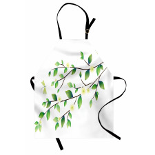 Flower and Dragonflies Apron