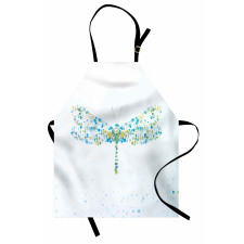Dragonfly with Dots Apron