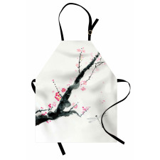 Cherry Sakura Tree Apron