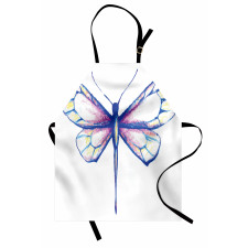 Butterfly Design Art Apron