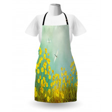 Daisies and Dragonflies Apron