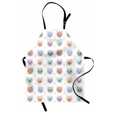 Smiley Cat Muzzle Apron