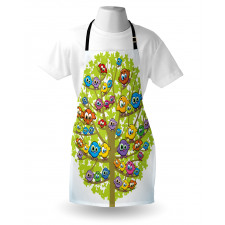 Canary Bird Fun Family Apron