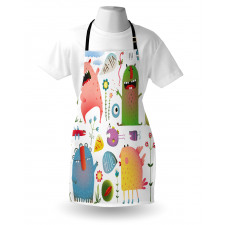 Imaginary Creatures Fun Apron