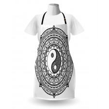 Ying Yang Asian Apron